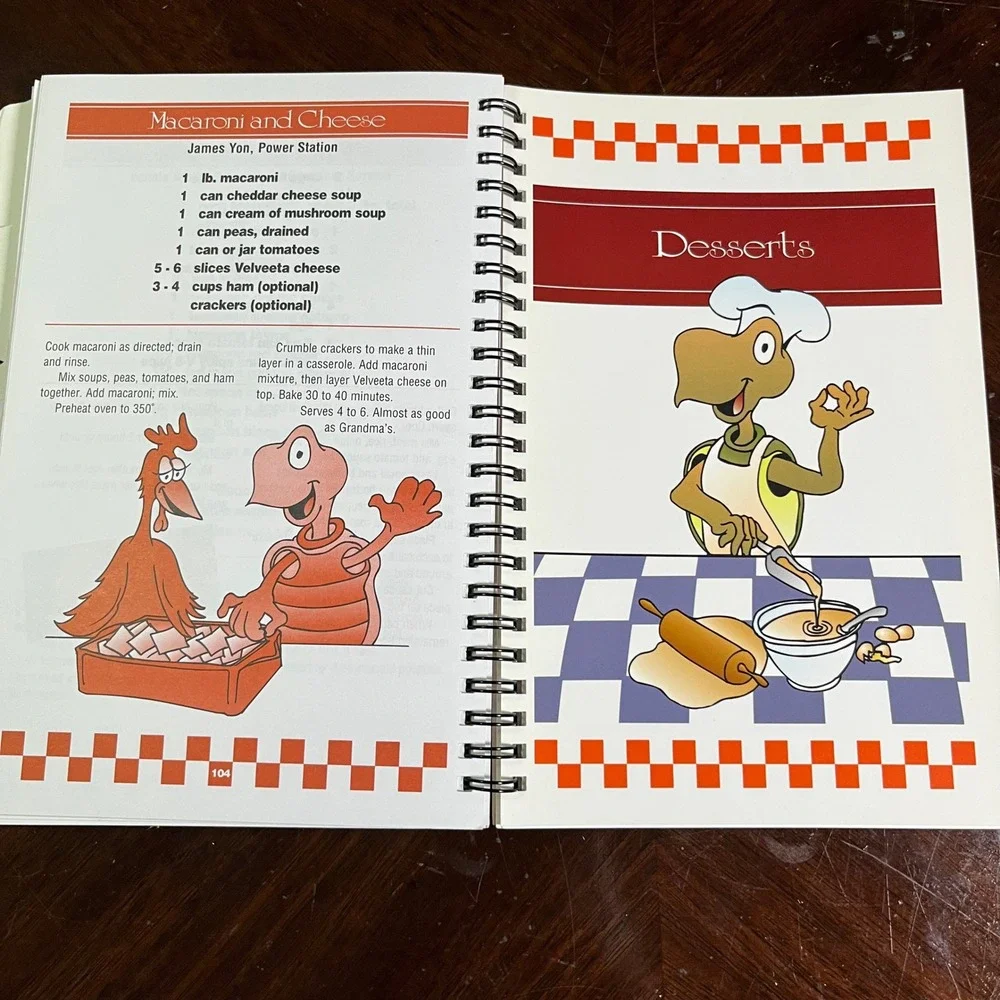 Vintage 1997 Bethlehem Steel Employee Cookbook Burns Harbor Indiana Recipes